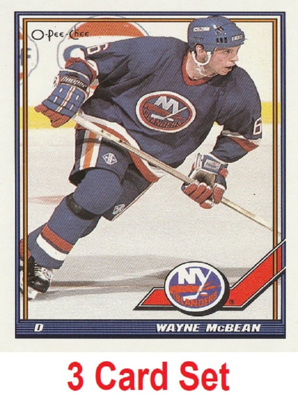 Wayne McBean Hockey Card Collection